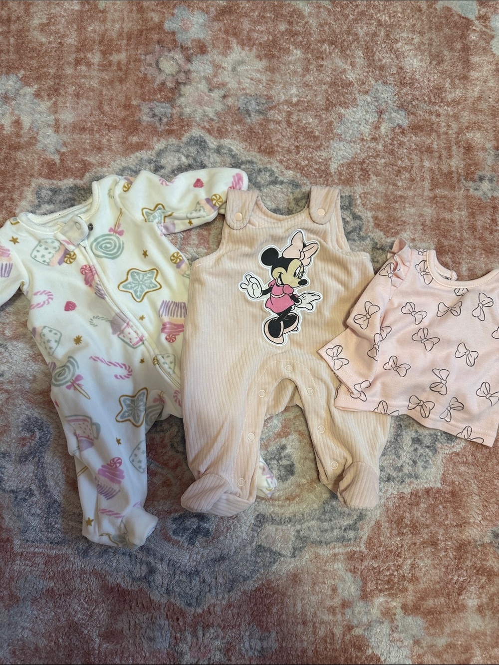 Newborn girls bundle of 3 items